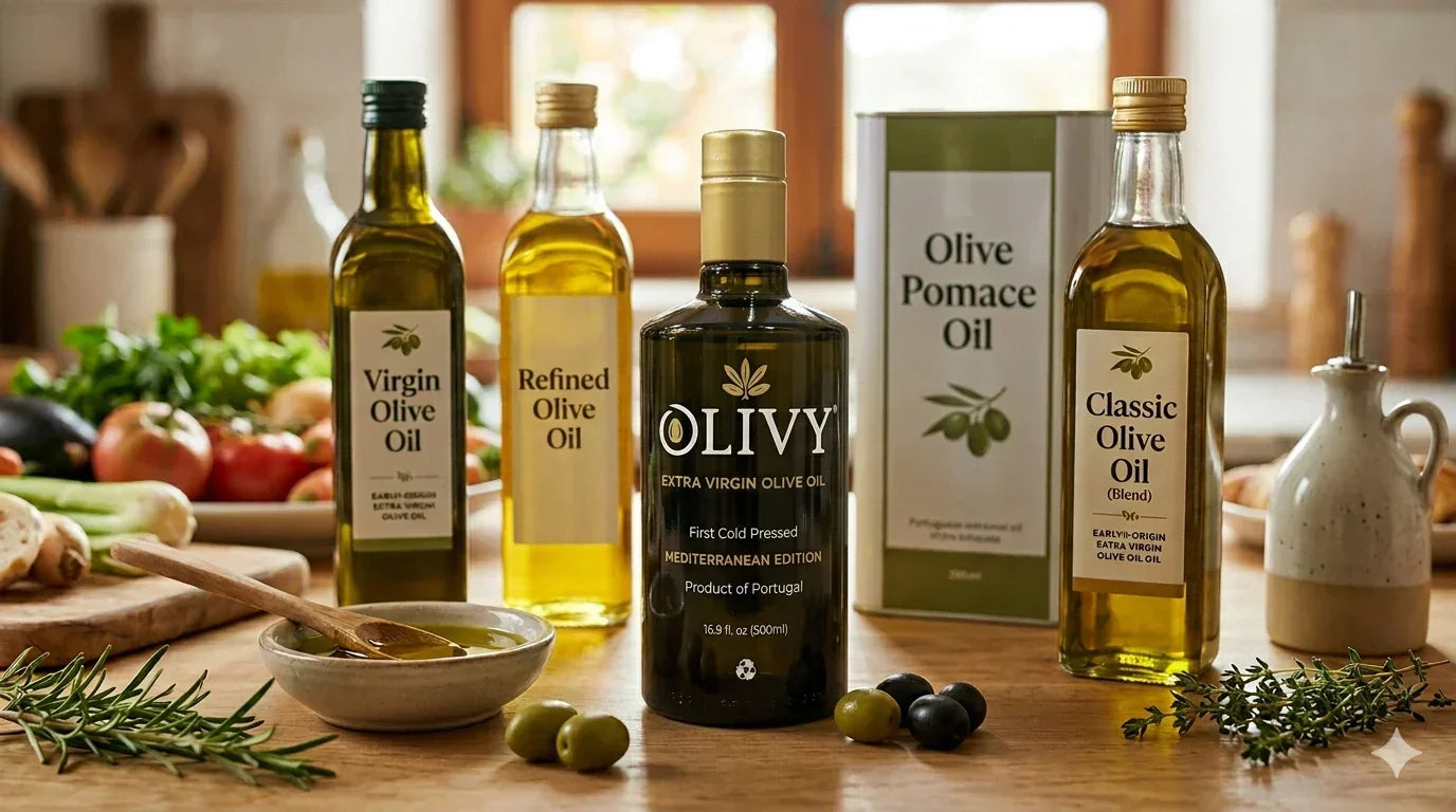 Types of Olive Oil: What Each Grade Means and Which One to Buy