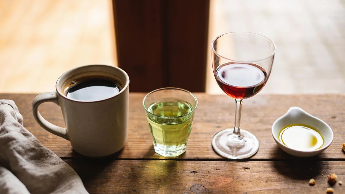 Polyphenol Rich Foods Compared: Olive Oil vs Green Tea, Coffee, and Red Wine