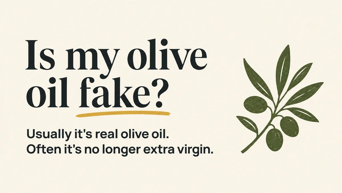 Is My Olive Oil Fake? The Olive Oil Fraud Problem, Explained