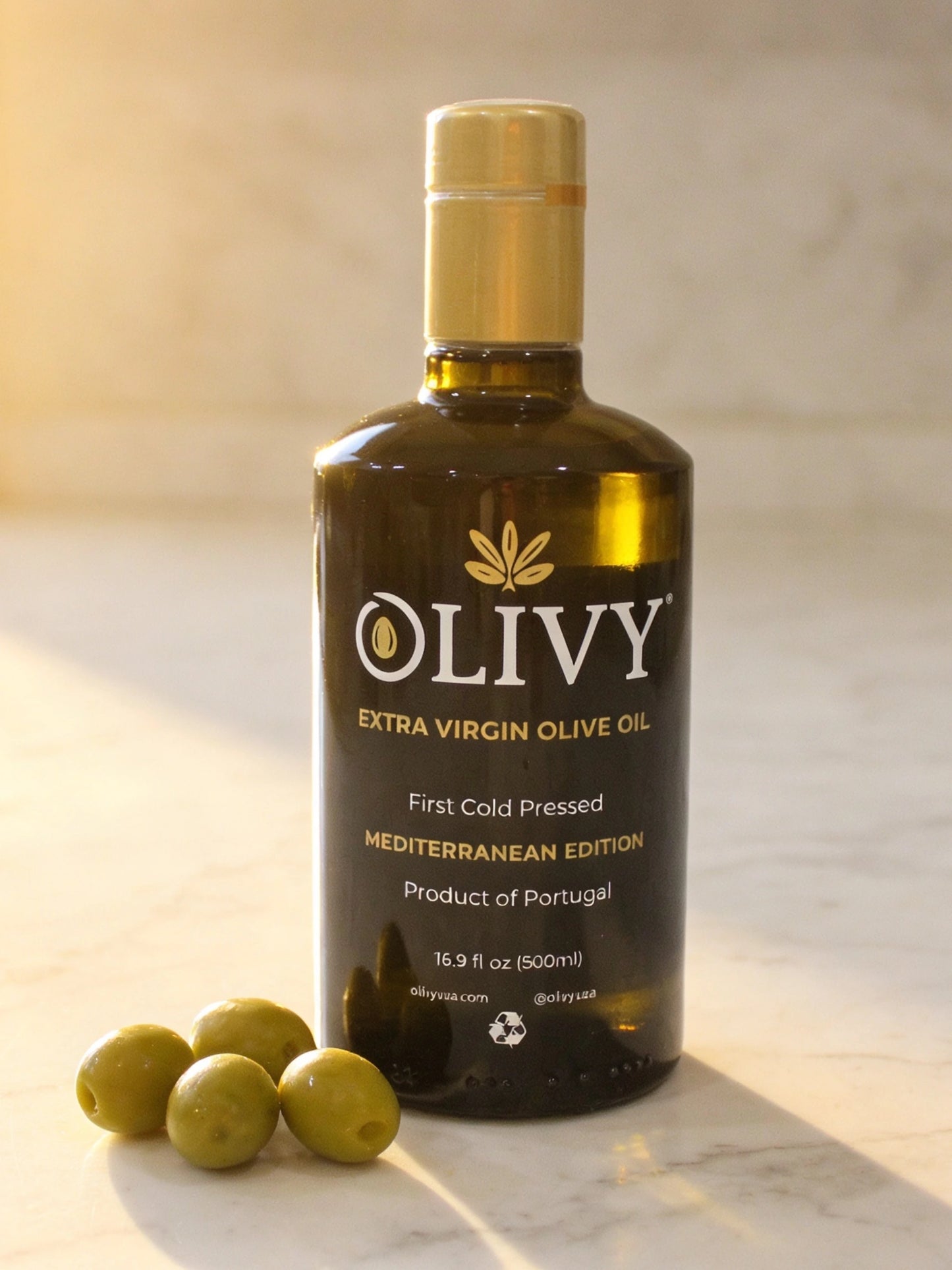 Olivy Mediterranean EVOO Early-Harvest 503mg/kg Biophenols Ships