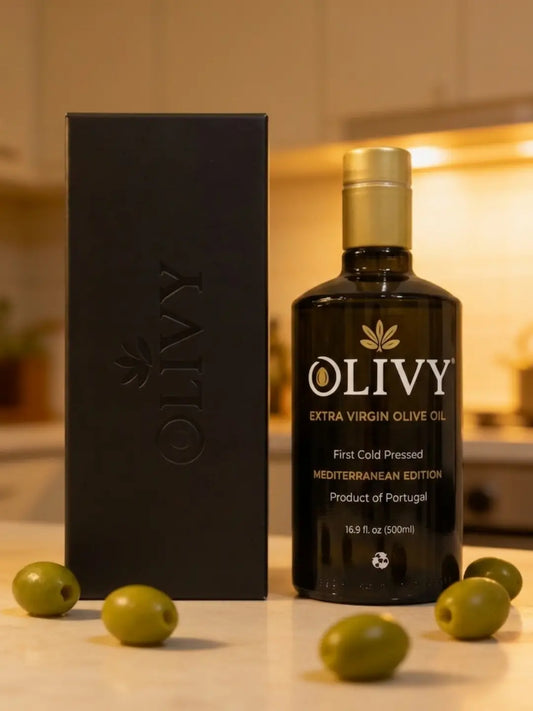 Olivy Mediterranean Edition – Portuguese Extra Virgin Olive Oil - Gift-Box 500ml